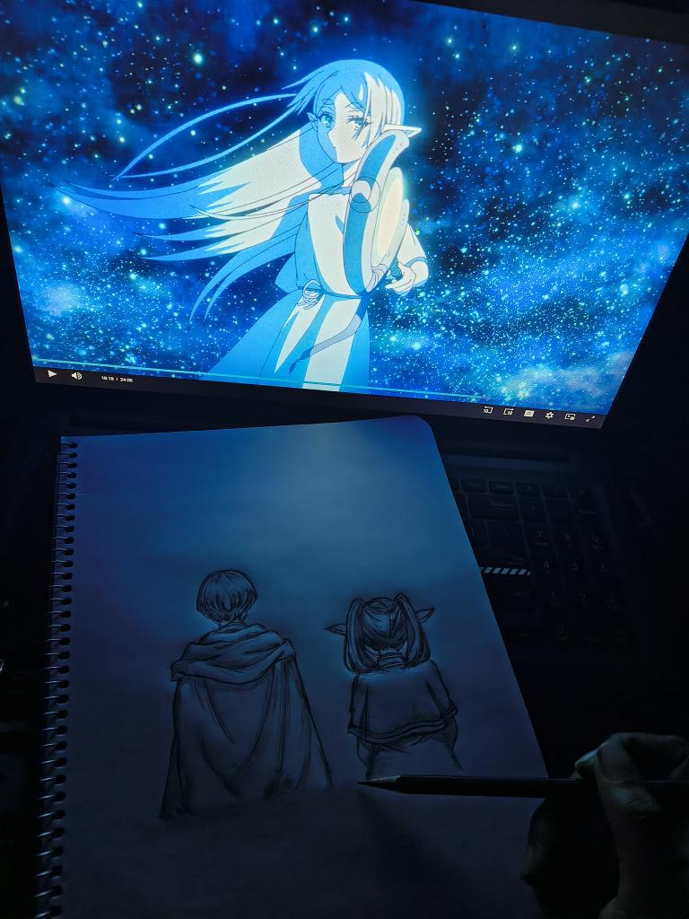 🙆‍♀️🩵 #frieren