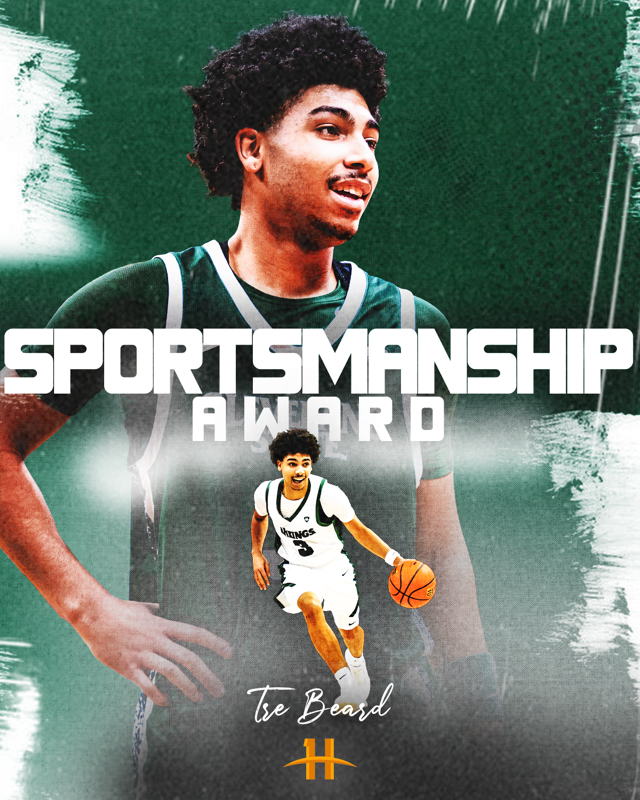 A class act on and off the court.

Congrats to Tre Beard on this honor.

#GoVikes