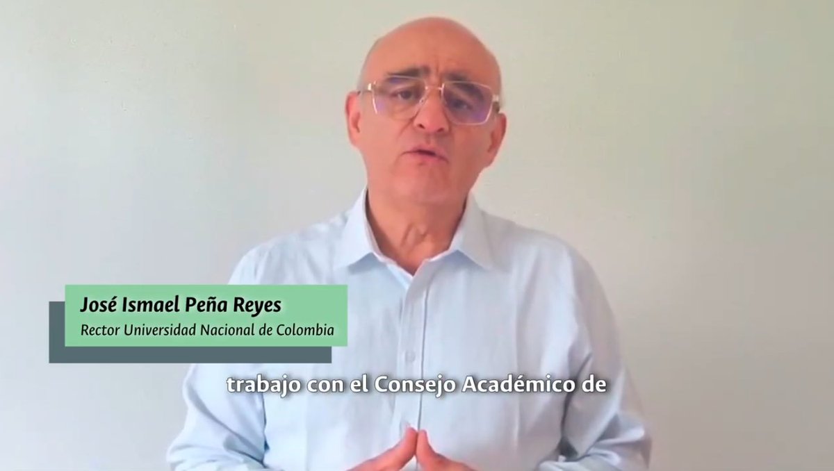 #ComunidadUNAL Tras una jornada de trabajo con el Consejo Académico, el rector de la UNAL, el profesor <a href="/JoseIsmaelPena/">Jose Ismael Peña Reyes</a>, comparte un mensaje sobre diálogo, gestión responsable y el compromiso de mantener la universidad abierta y activa ▶️ video completo: t.ly/2jz9K