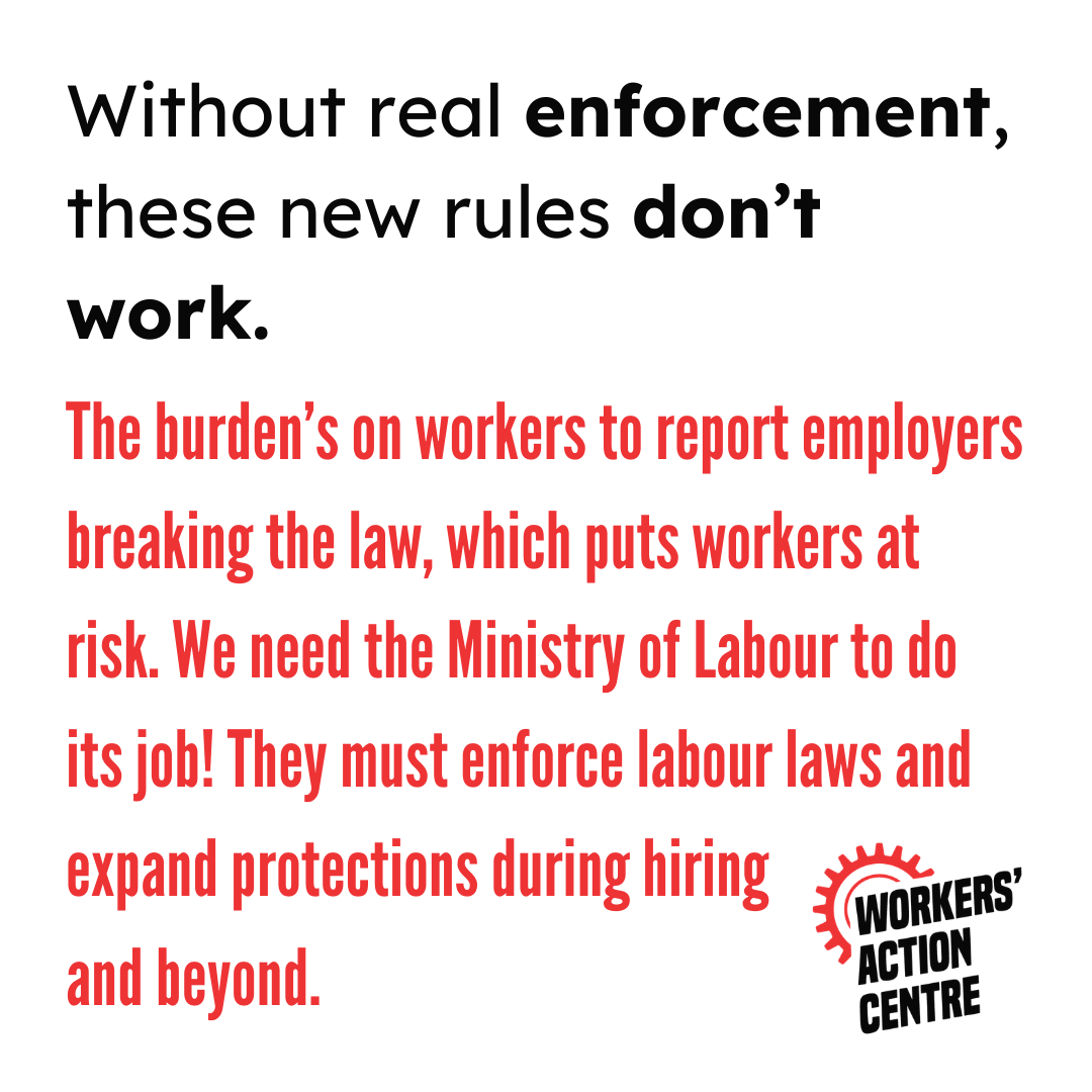 Workers' Action Centre tweet media