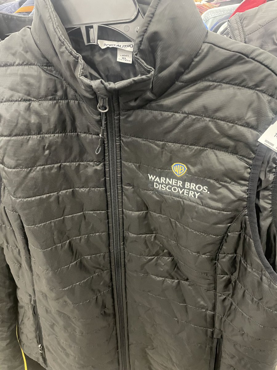 $14.99 at the Goodwill in downtown Brooklyn, for those looking to Zaslav-maxx this spring.