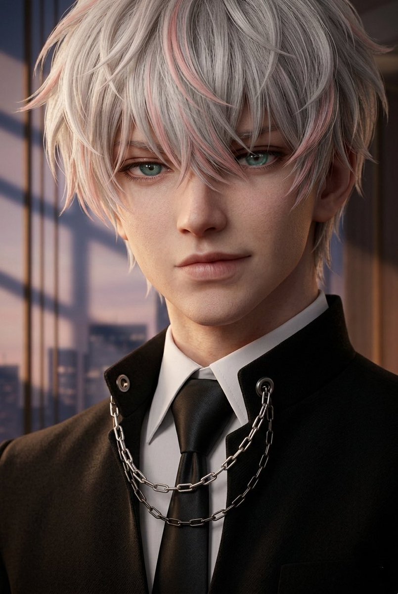 Lamu_13's tweet photo. I wonder what does he look in live action … 🫣#mysticmessenger https://t.co/1ik7veUIrB