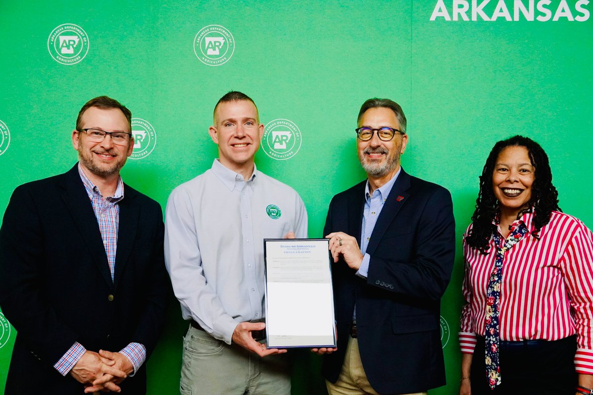 Arkansas Department of Agriculture tweet media