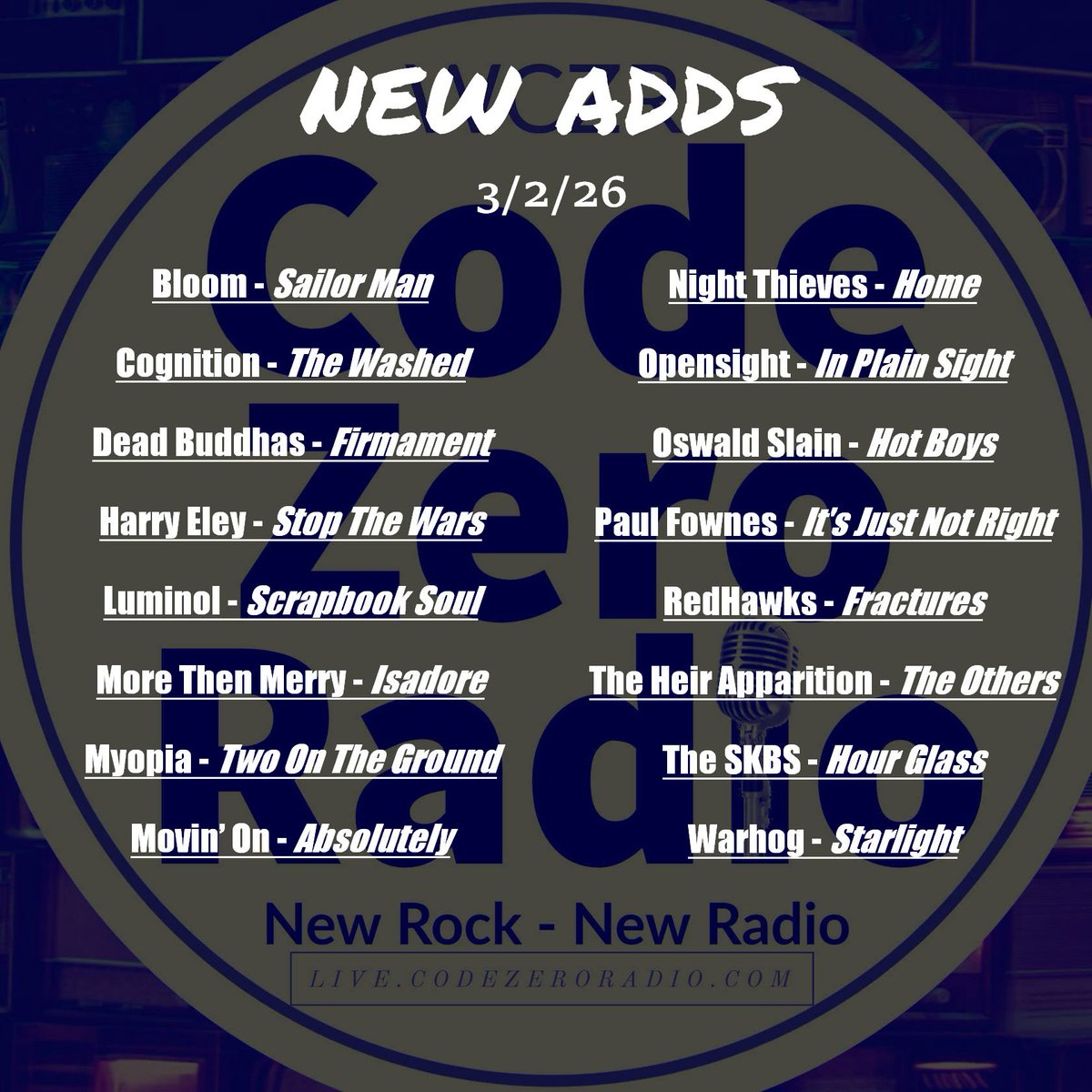 Code Zero Radio tweet media