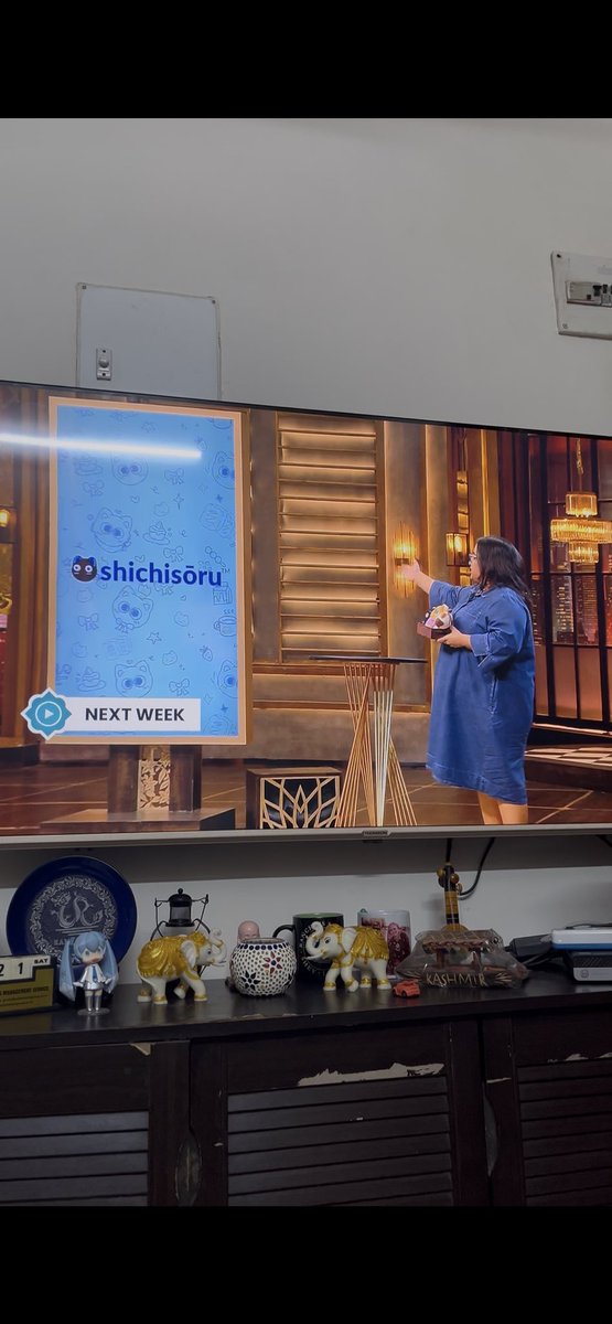shichisoru's tweet photo. so uhm we might be coming on shark tank india tomorrow at 8 pm IST on Sony liv please tune in! https://t.co/Ugnv6Hoi0d