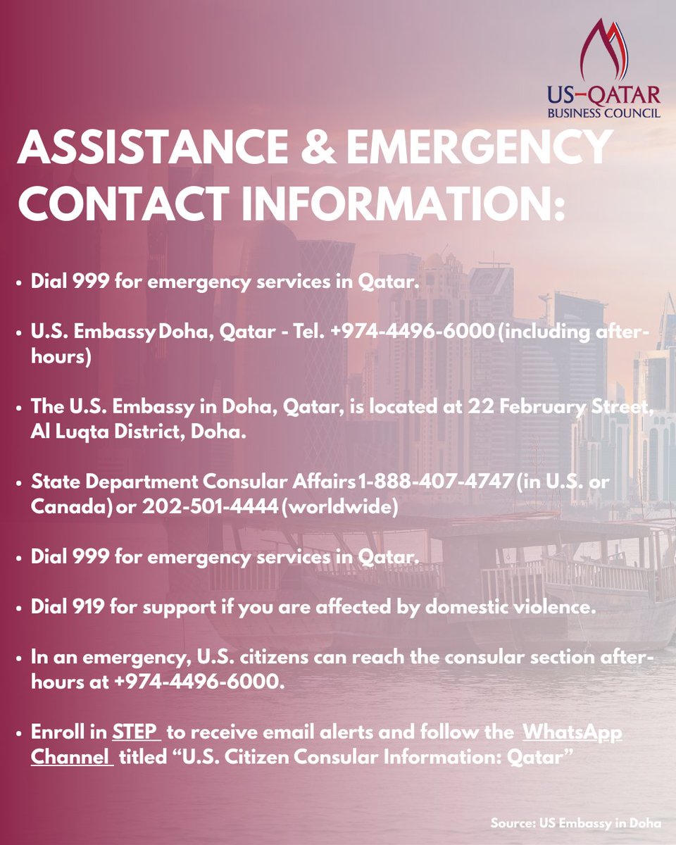 US-Qatar Business Council tweet media