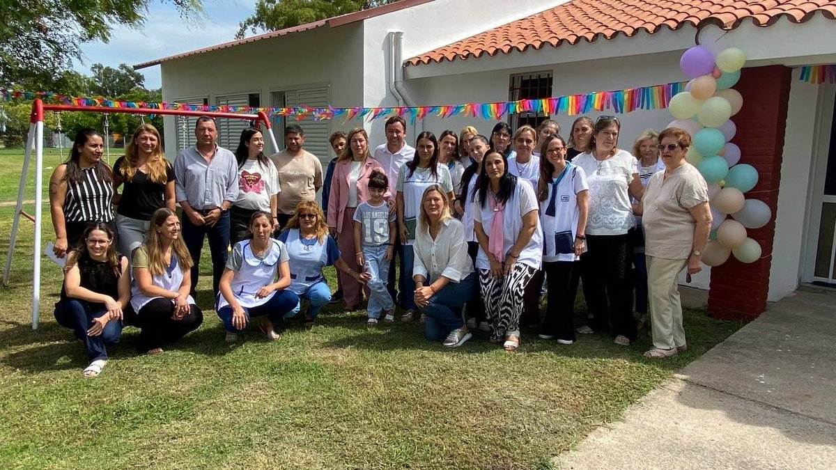 EstebanMotta's tweet photo. En el depto San Martín comenzamos el ciclo lectivo inaugurando ampliaciones en diferentes instituciones. Compromiso, gestión, trabajo conjunto, acompañamiento y proyección, con el gob provincial, las instituciones, sus representantes y cada comunidad! https://t.co/RCTyUxKo7A