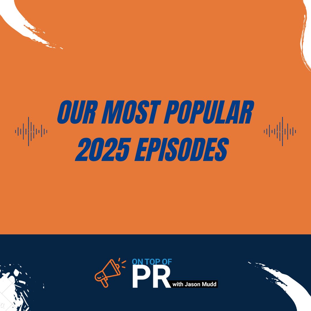 On Top of PR with Jason Mudd podcast tweet media