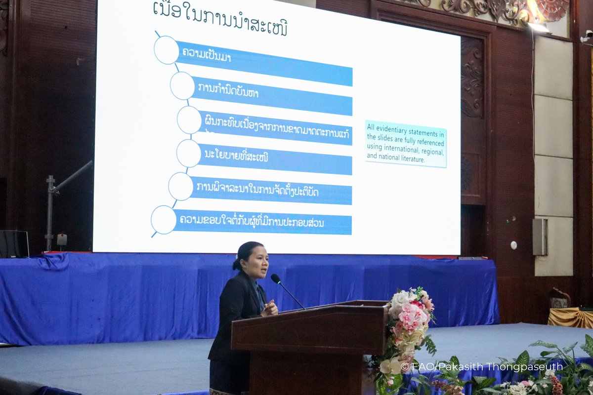 FAO in Lao People's Democratic Republic tweet media