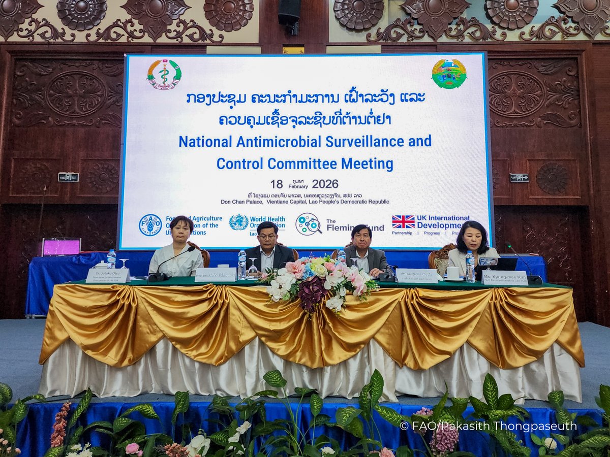 FAO in Lao People's Democratic Republic tweet media