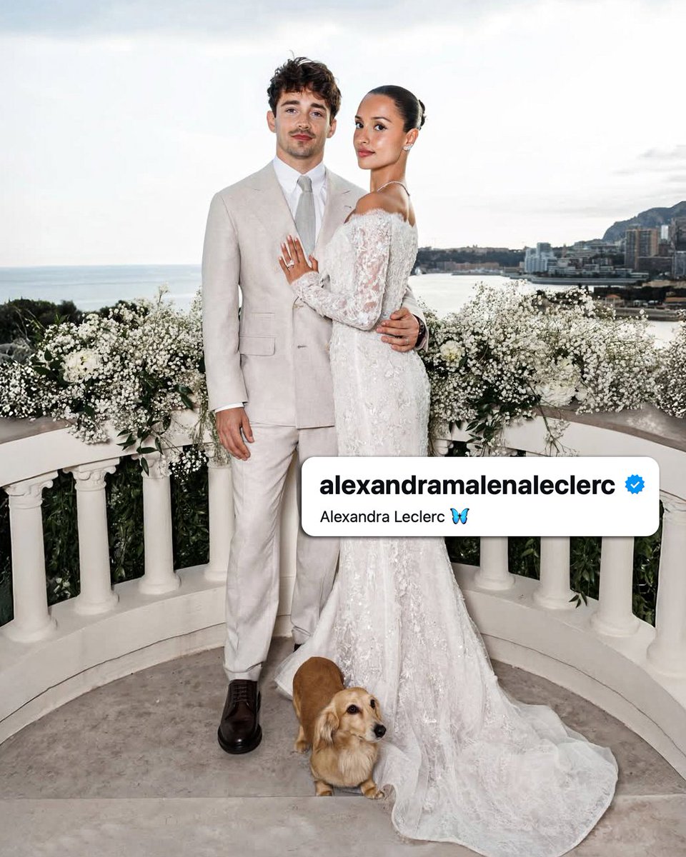 Alex has updated her Instagram username 💍
 
The start of a new chapter ❤️ (via IG/alexandramalenaleclerc)