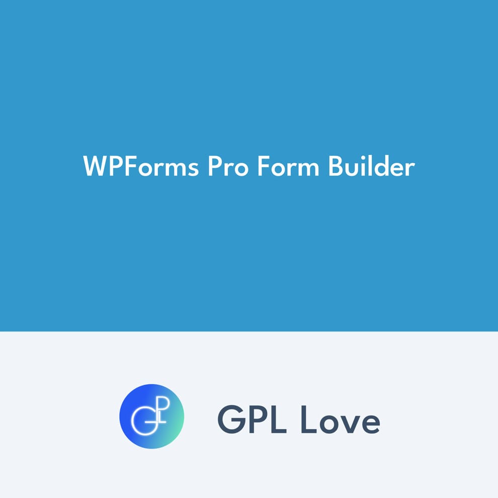 LoveGpl's tweet photo. WPForms Pro Form Builder 1.9.9.2
Only 4.59 
https://t.co/jY4oildJO0

#Forms #Plugins #WordpressPlugins #WPForms https://t.co/1Z4SVltzmt
