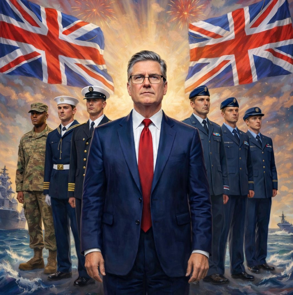 FreemanAurelius's tweet image. Keir Starmer is a HERO! No British soldiers should die for USA or Israel.