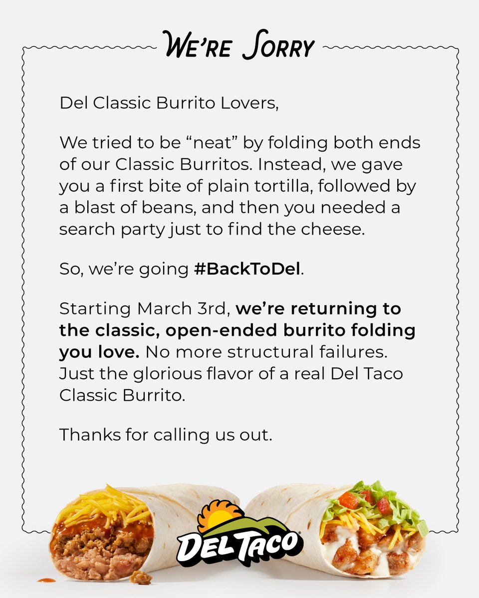 Del Taco tweet media