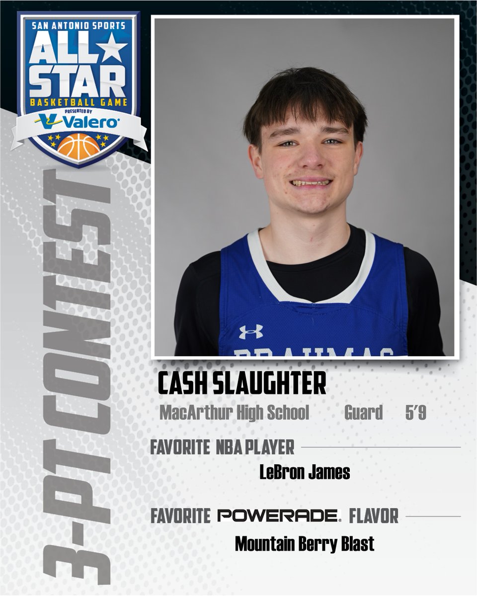 SA_Sports's tweet photo. Tune in tonight on @KsatSportsNow. Congratulations on being chosen for the 3-Point Contest for the San Antonio Sports All-Star Basketball Game presented by @valeroenergy! 🏀 #SASAllStarGame @SeanMondragon12 @AidenYantis07  @houseofcash_ https://t.co/OfcKqGgiB9