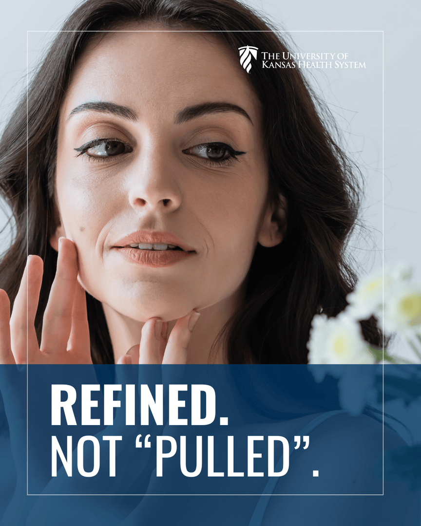 KUFacialPlastic's tweet photo. Modern facelift techniques utilized by by our facial plastic surgeons focus on restoring youthful support, not tightening the skin alone. The result is a refreshed, natural look that still feels like you.

Learn more ➡️ https://t.co/lReURJrRpE https://t.co/9vLNwbOMbB