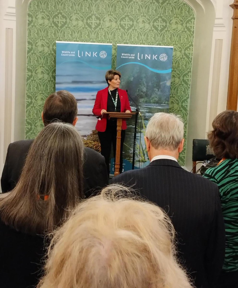 ciwf's tweet photo. "River pollution is one of the most important challenges this Government has. Agriculture is a key source of water pollution."
Emma Hardy MP, Minister for Water and Flooding, speaking at today's #CleanWaterNow launch in Parliament. https://t.co/MmIHFXtaPl