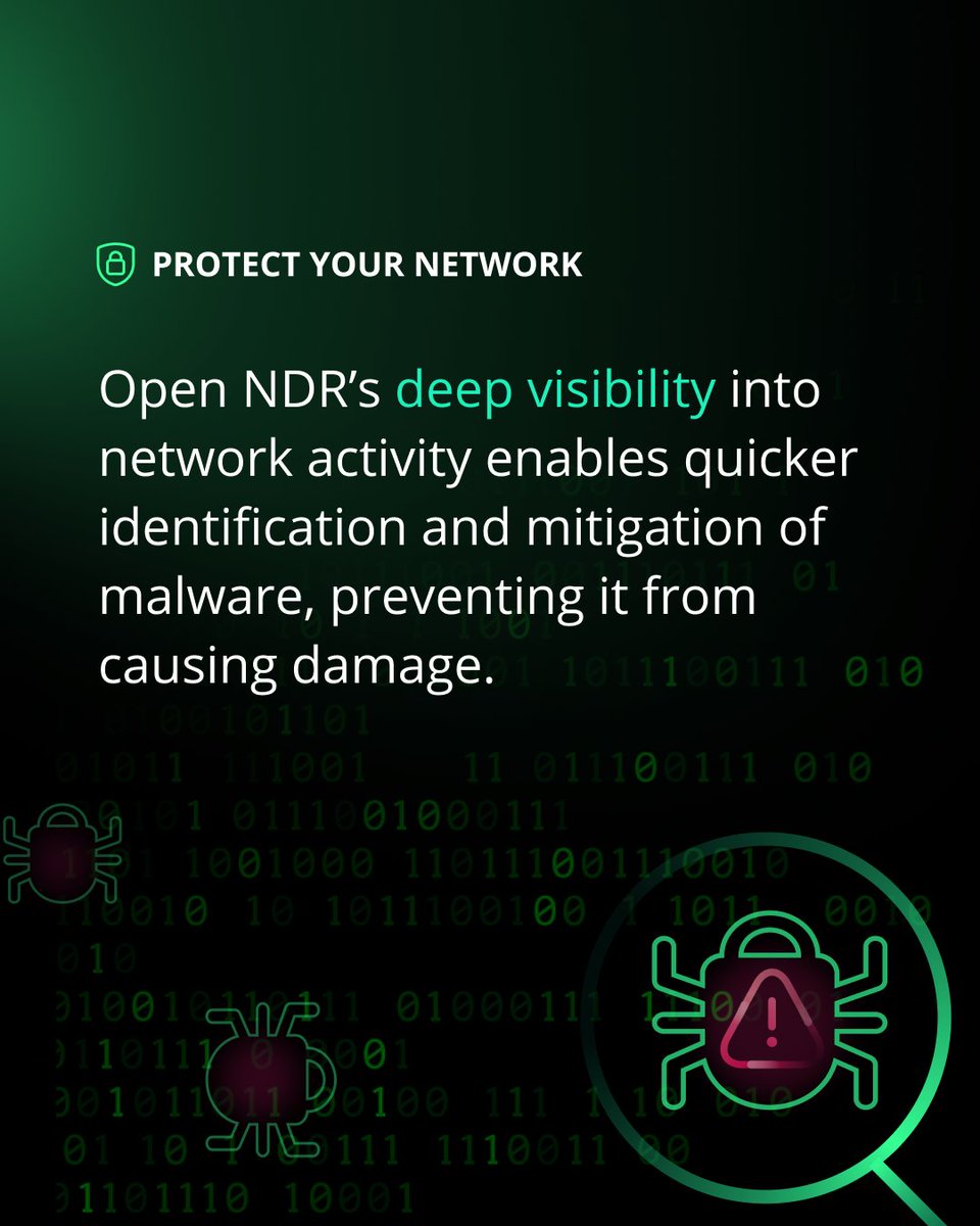 corelight_inc's tweet photo. Malware can be stealthy and hard to detect. Here’s how network visibility is a crucial piece to staying vigilant and keeping it out of your network. 👇 https://t.co/N8srfP5PYW