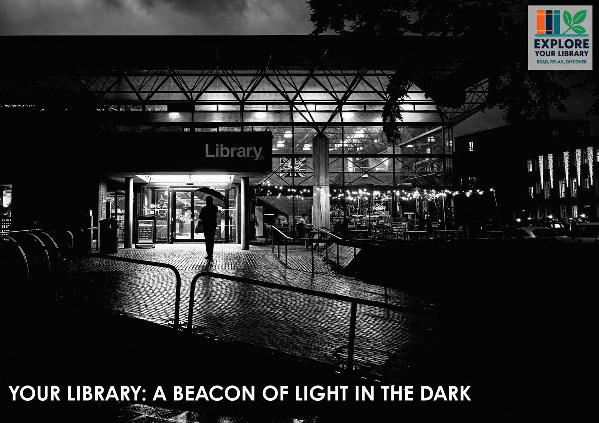RBWM_Libraries's tweet photo. Where the stories never sleep, even when the lights go out.

#explorereadrelaxdiscover #rbwmlibraries https://t.co/aYfeMQP0or