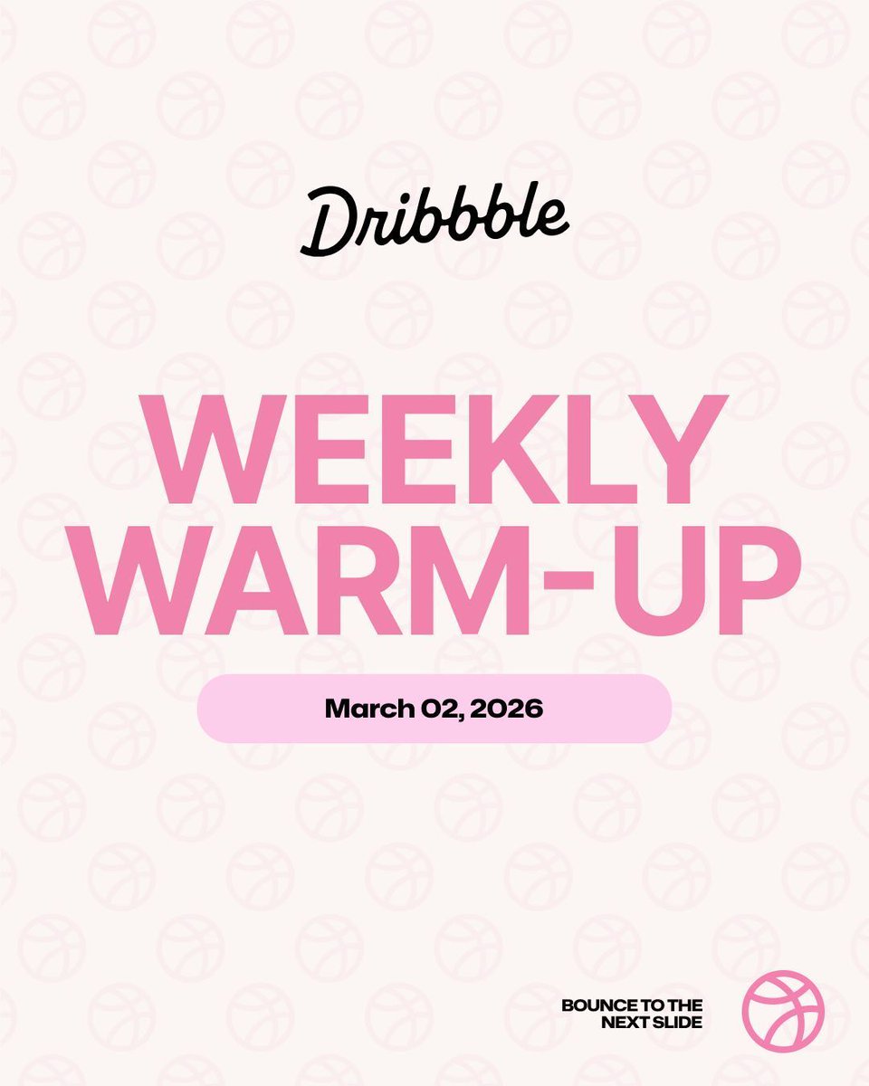 Dribbble tweet media