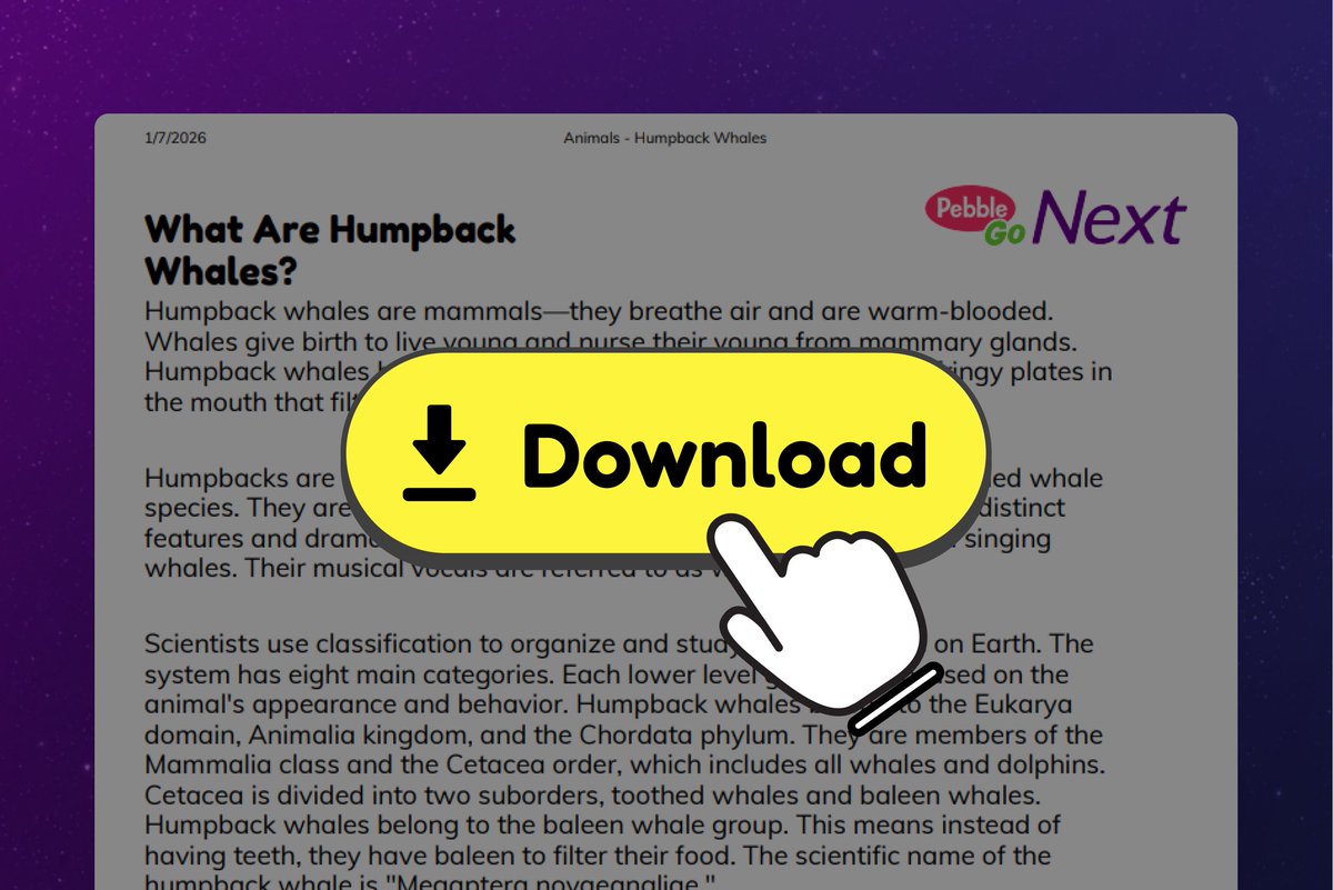 PebbleGo tweet media