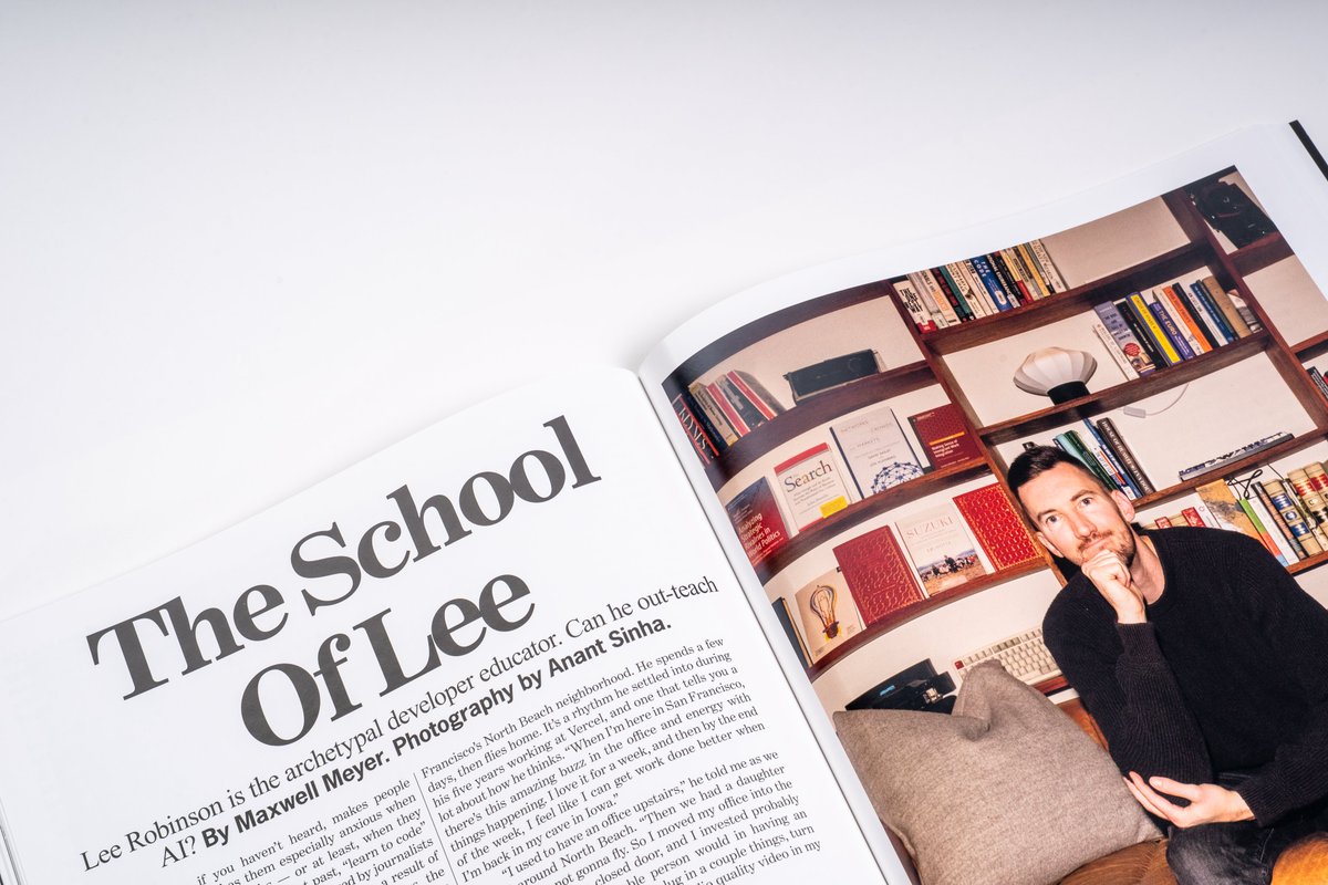 Lee Robinson tweet media