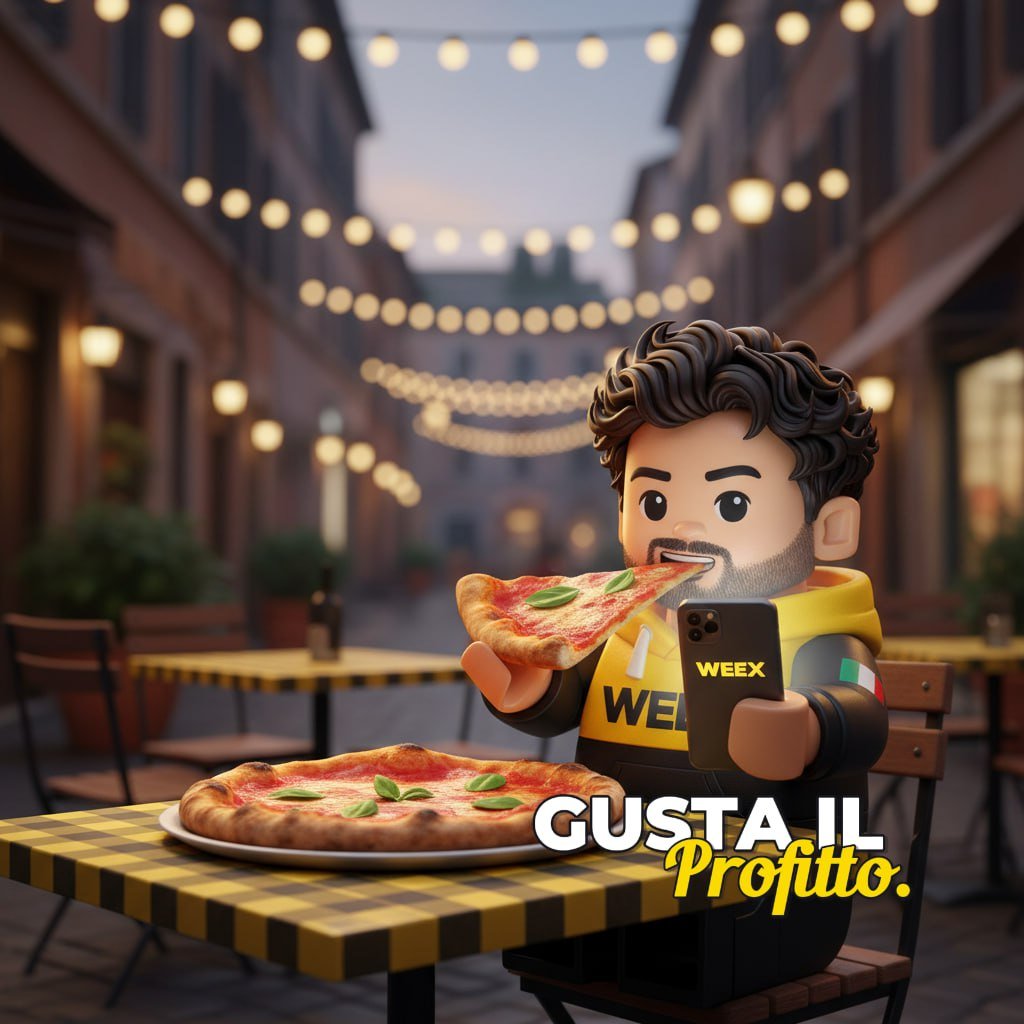 Nuova settimana. Nuovo mese. Stesso gusto per il profitto! 🍕🚀

Iniziamo marzo alla grande. Con WEEX, il trading è semplice come gustarsi una pizza, ovunque tu sia.

Pronti a dominare il mercato questo mese? 👇