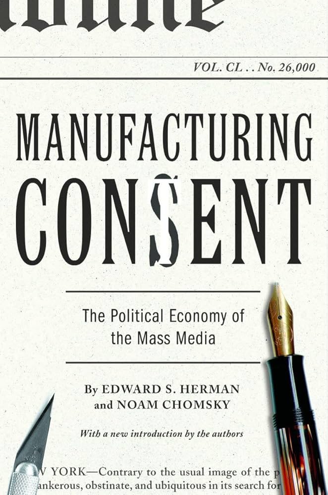 Great recommendation. 

I’d like to recommend additional reading: Noam Chomsky’s “Manufacturing Consent”

People in these parts will understand why we keep saying they’re actively being played by their (social)media heroes and heroines.