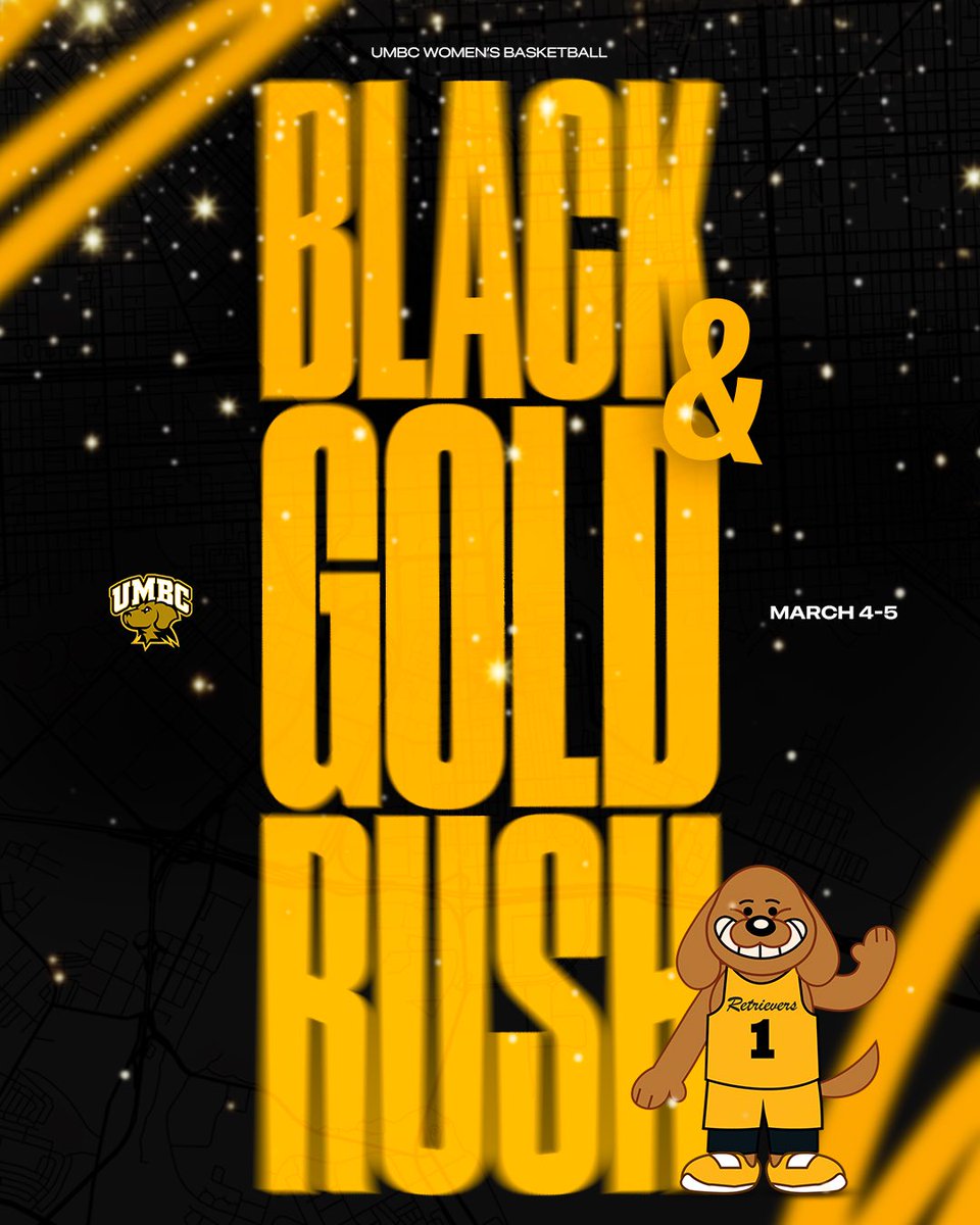 UMBCwbb's tweet image. 𝓑𝓵𝓪𝓬𝓴 &amp;amp; 𝓖𝓸𝓵𝓭 𝓡𝓾𝓼𝓱 💛🖤

We’re building something special, and you’re part of it. 

📆 March 4-5 
🔗 in bio

#DAWGS
#retrievernation