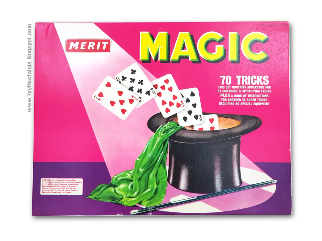 Toynostalgia's tweet image. El regalo de cumpleaños de aquel año fue "El" Juego de Magia. Se trataba de una caja enorme de unos 60 cm, mucho más grande que cualquier otro juego de magia que se vendiera por entonces...--&amp;gt;&amp;gt; toynostalgia.blogspot.com/2025/03/el-jue… 

#magic #magician #mago #illusion #magopop #magia