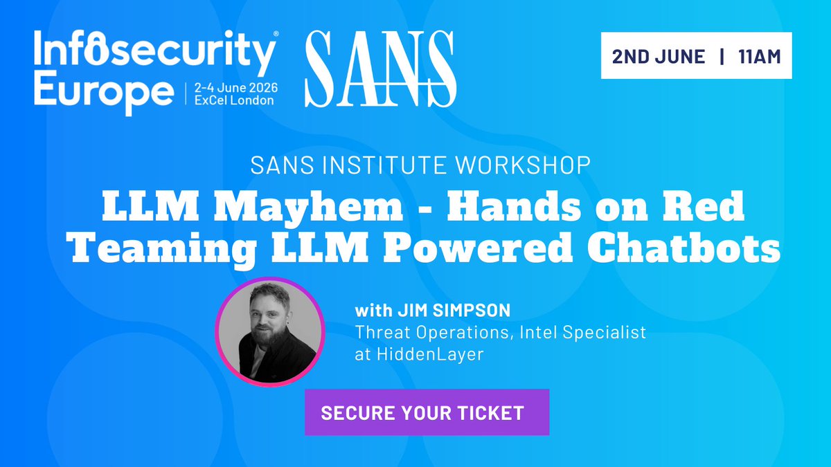 Infosecurity Europe tweet media