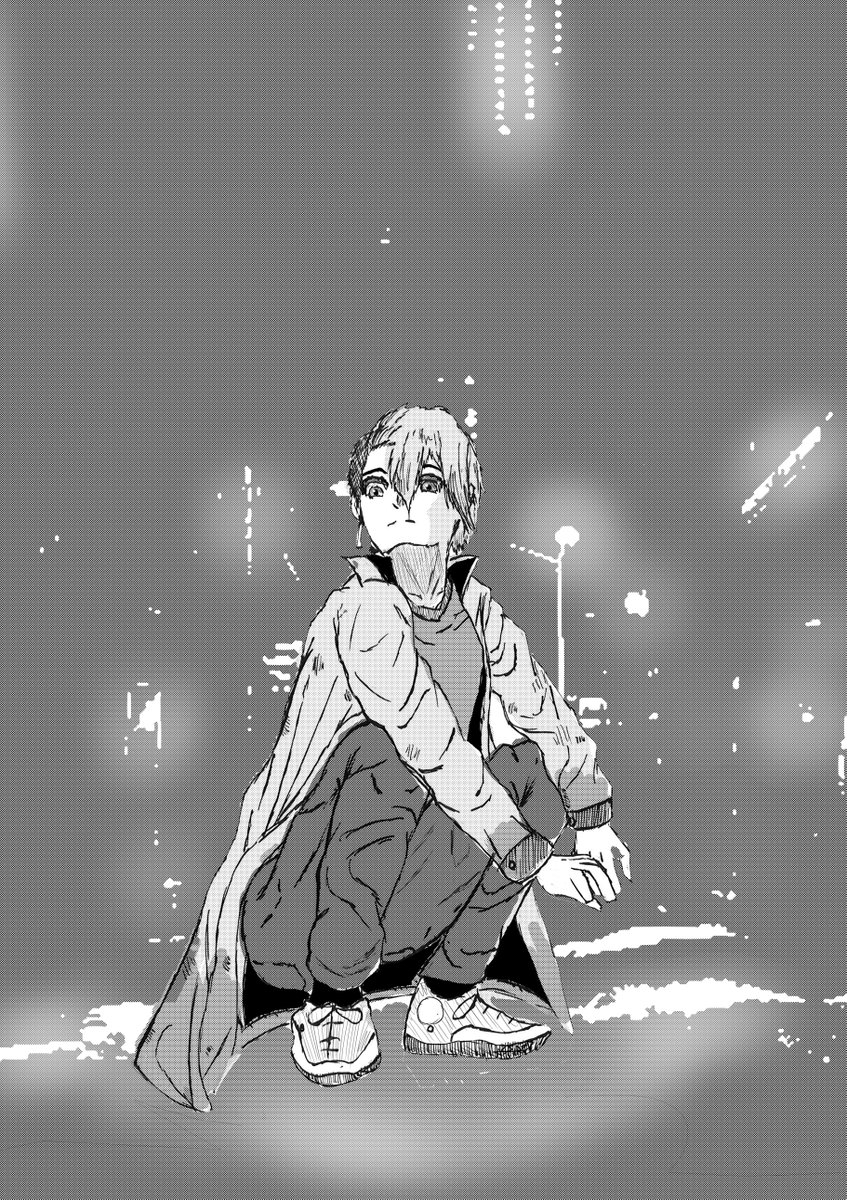 "City Lights"

WOW This came out a lot better than I anticipated, 
Lineart and sketch done traditionally, refinement and toning done digitally, HOPE YOU LIKE IT :D 
#mangaraw #artmoots #rkgk #mangaart