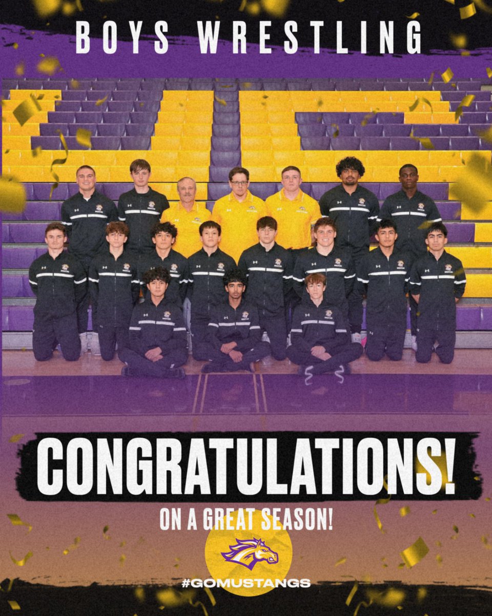 The squad leveled up:

🥇 Record-Breaking: First Regional Champ in 12 years!

🏅 Post-Season: 3 Conference Top 5s, multiple Sectional Qualifiers, and a Top 8 State finish.

📈 Growth: Improved MSL Dual record and Conference finish.

Congrats to the team on a powerhouse season!