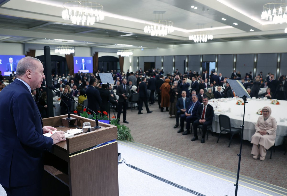 Genel Başkanımız ve Cumhurbaşkanımız Sayın Recep Tayyip Erdoğan, AK Parti Genel Merkez 2026 İftarı’na katıldı.