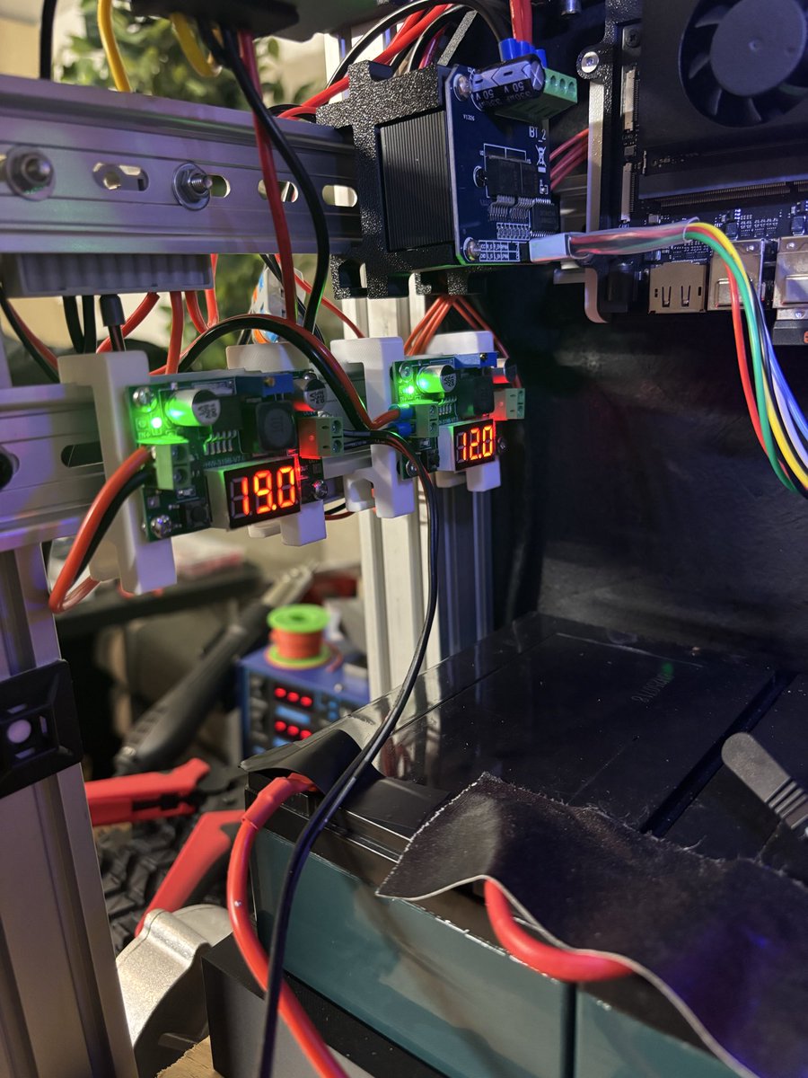 YasodhJay's tweet photo. So close to getting this robot driving itself! 

#selfdriving #Autonomous #Robotics #nvidia #Electronics #engineering  #sanfrancisco #ai #startup https://t.co/iuH6IcAxPk