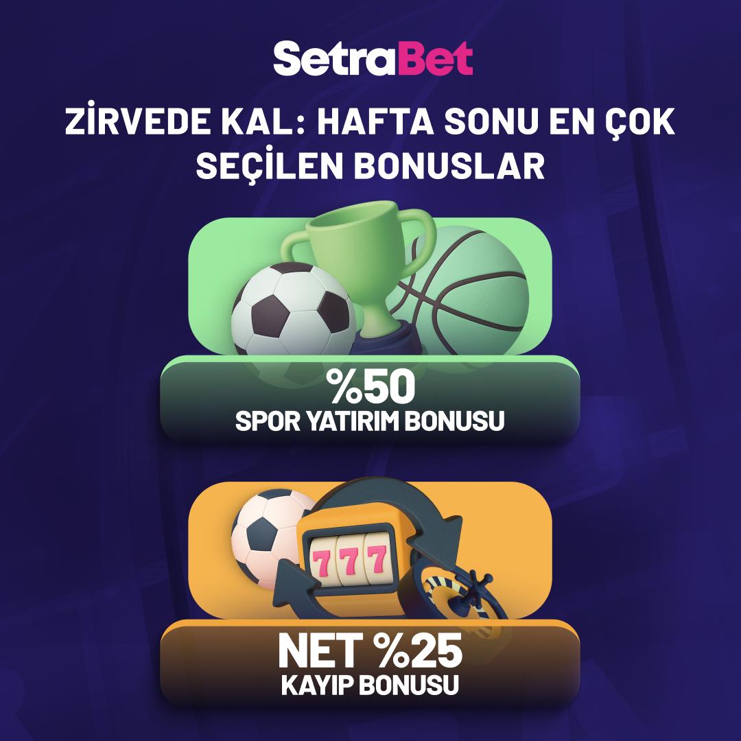 SetrabetxVip's tweet photo. ⚡️ Setrabet'te Hafta Sonu Spor Fırtınasını Kaçırma!

📲https://t.co/00kVHNqzCG 

💸 %50 Kolay Çevrimli Spor Yatırım Bonusu ile yatırdığın her miktar %50 katlanıyor!

♻️ Setrabet’te ritim hiç düşmez! %25 Kayıp Bonusu ile temponu yakala, oyuna kaldığın yerden devam et!

#setrabet https://t.co/tWvSJtgbYr