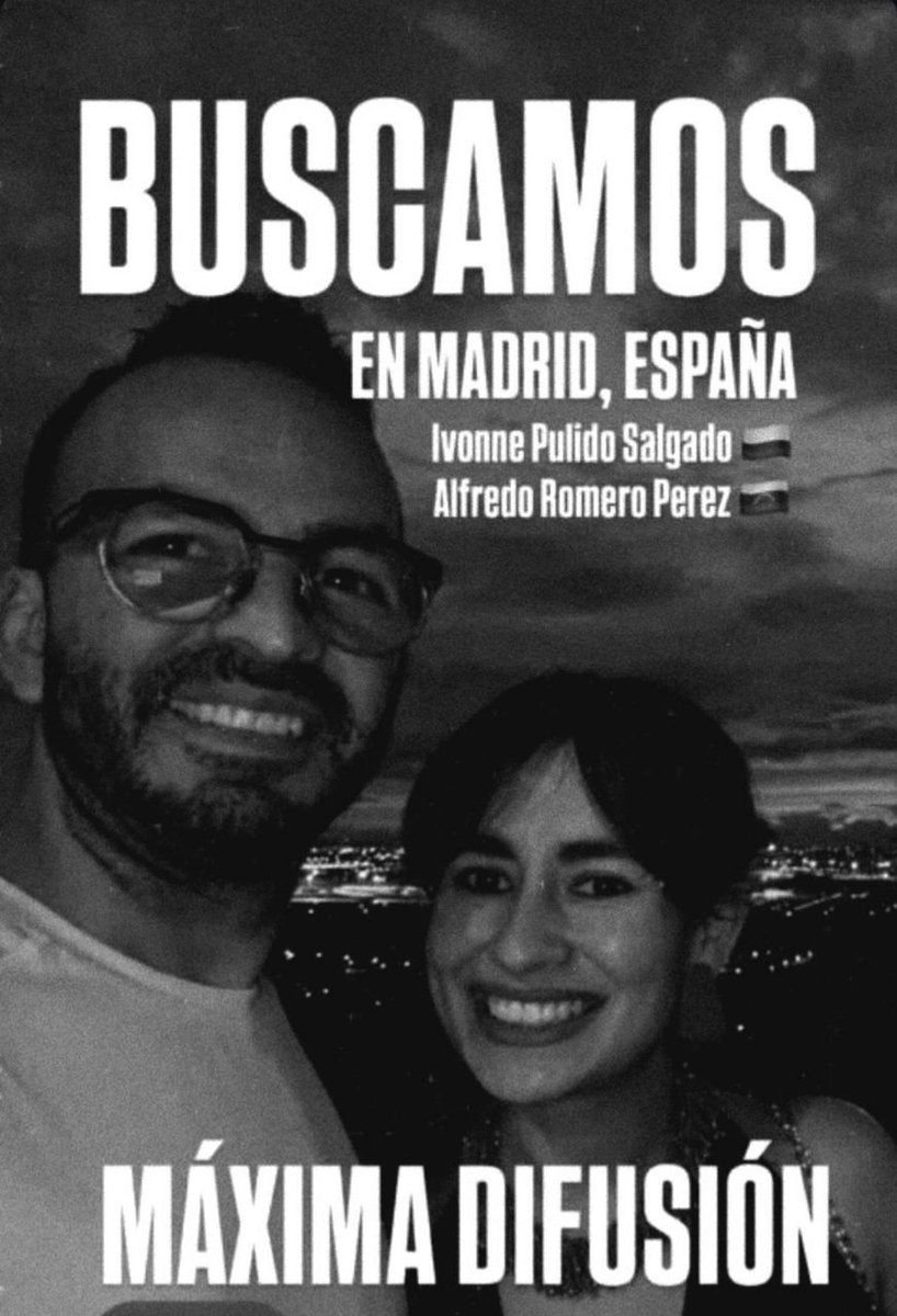 eldiario's tweet photo. #ServicioPúblico | Familiares de Johan Alfredo Romero Pérez, un hombre de 42 años de edad, solicitan información sobre su paradero dado que se encuentra desaparecido en Madrid, España.
Sus familiares alertaron que su última comunicación fue el #22Feb. "Desde esa fecha no se ha vuelto a tener contacto con él", indicaron y detallaron que Romero Pérez vivía con su pareja, de nacionalidad colombiana, quien también se encuentra desaparecida.