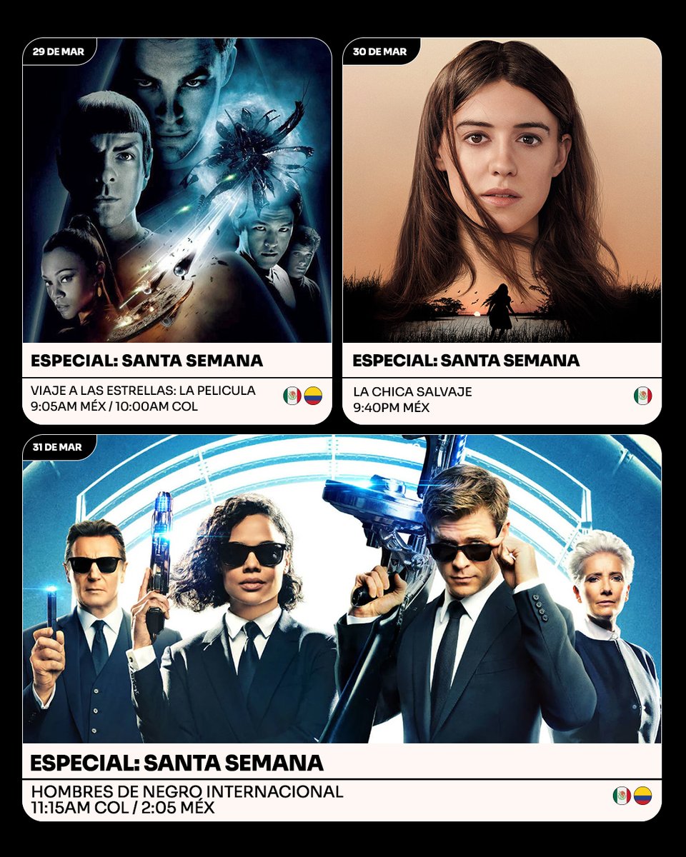 SonyChannelLA's tweet image. Nuevo mes, nuevas razones para quedarte en casa con nosotros. Marzo viene cargado de acción, drama e historias que se vuelven tus favoritas. Dale un vistazo a la cartelera y dinos cuál no te vas a perder. 😎🍿

#PelisenSonyChannel #QuéVer #Películas