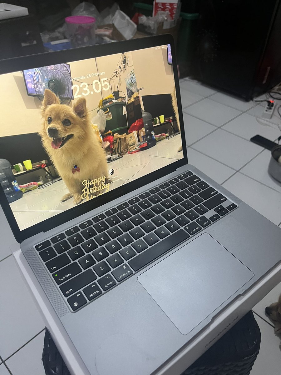 WTS WTB MACBOOK AIR M1 8/256 2020 

💗 Dijual macbook air m1, baru 8 bulan pemakaian 
💗 Mulus no lecet super new dan mulus 
💗 Masih ada garansi resmi 
💗 Battery health 99 masih aman banget 

pokoknya mulus banget gais di jamin aku jual di 9,2 ya nego tipis 
📍Jakarta Barat