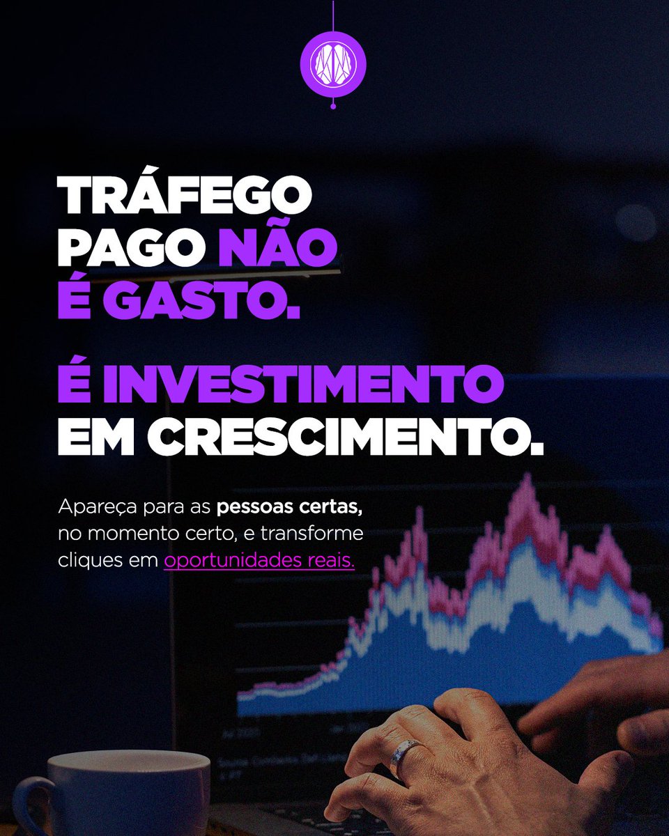 WeBrainDigital's tweet photo. O #tráfegopago é uma das formas mais rápidas e eficientes de gerar visibilidade, leads e vendas no digital quando feito com estratégia. Não se trata apenas de anunciar, mas de escolher o público certo, definir objetivos claros, acompanhar dados reais e otimizar continuamente. https://t.co/vRPQj2MrtS