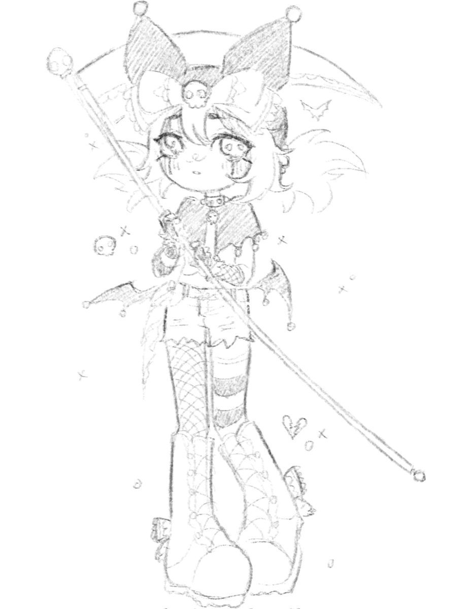 kuurokat's tweet photo. i tried procreate https://t.co/RwKRyx6xfp