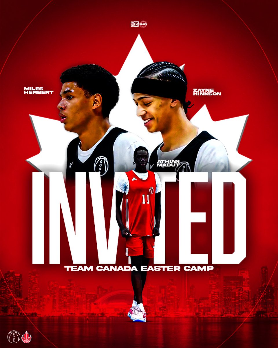 GOODHoopsCo's tweet photo. Big congratulations to @AthianMadut2, @Milesherbert08, and @zayne_hinkson — three long-time GOOD Hoops athletes who have grown up in our program — on earning invites to Team Canada’s Easter Camp. https://t.co/0JYgdhOpy9