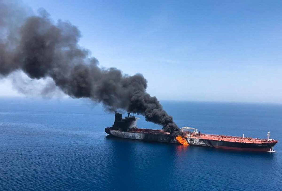 AlertaMundoNews's tweet photo. 🇮🇷 | ÚLTIMA HORA: La Guardia Revolucionaria de Irán afirma haber atacado un petrolero en el Estrecho de Ormuz.

Foto archivo / referencial. https://t.co/zZSjOjEEBF
