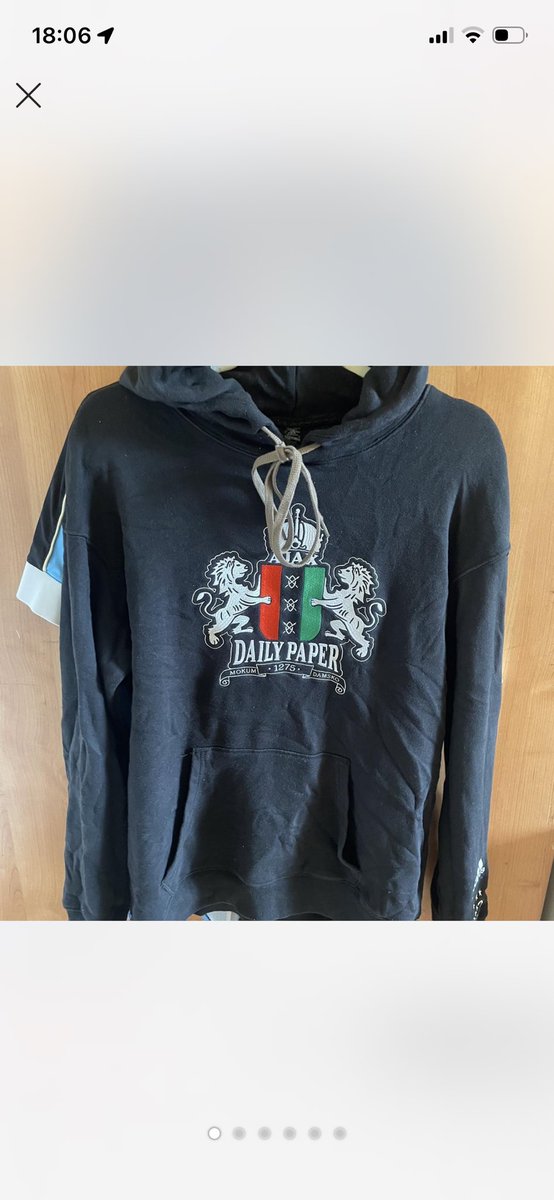 JordanS1872's tweet photo. Ajax x DAILY PAPER x adidas
Size medium
Worn once 
Retail €110
€50 ONO https://t.co/hueCSsCqns