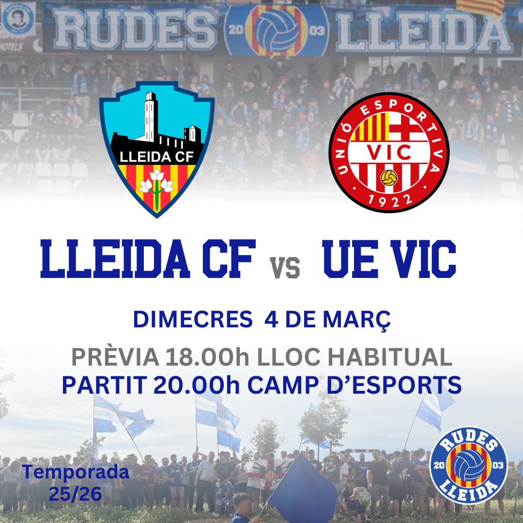 RUDES LLEIDA tweet media