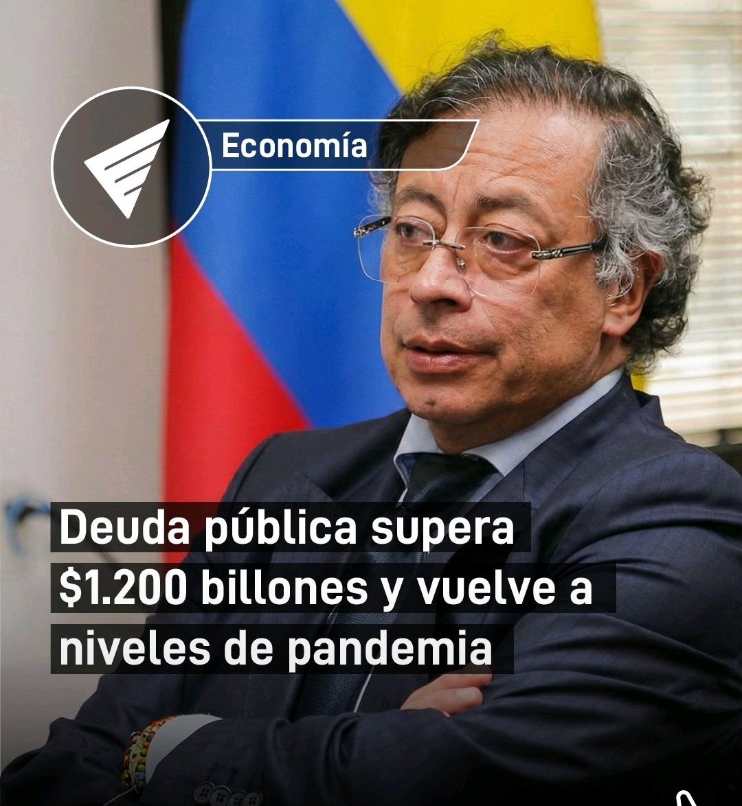 Es casi imposible que un petrista entienda que petro le está destruyendo el futuro... Sin embargo acá dejo uno de los desastres más grandes de Colombia : el sobre endeudamiento nacional