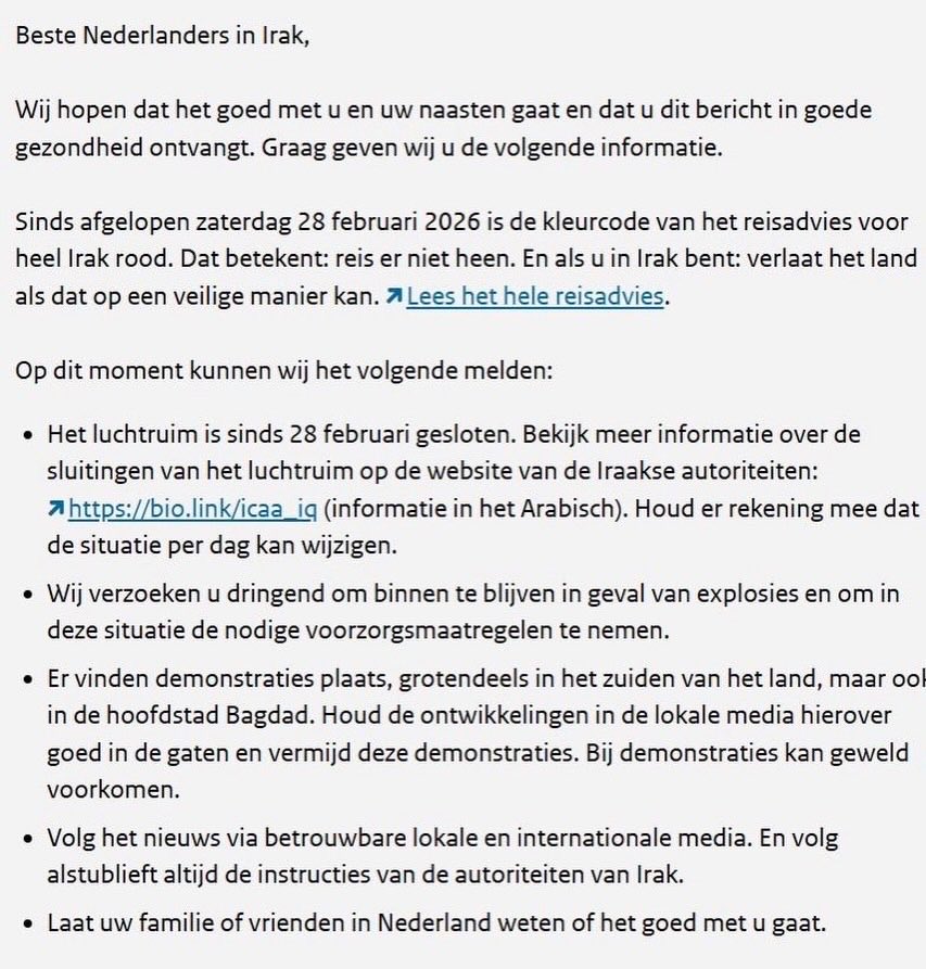 Netherlands Embassy In Iraq 🇳🇱🇮🇶 tweet media