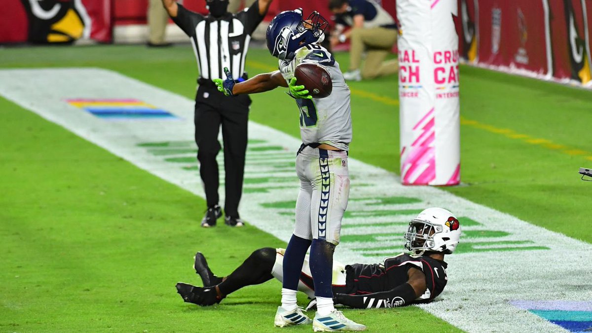 Stevedia_WD's tweet photo. In transaction news, GM Smith cut ties with franchise-legend WR Tyler Lockett yesterday. Lockett had some incredible performances, notably a 50+ point explosion against White in 2020 to pull off an improbable victory on MNF. He won two titles with Smith. #ThisLeague https://t.co/yh26nuNArM