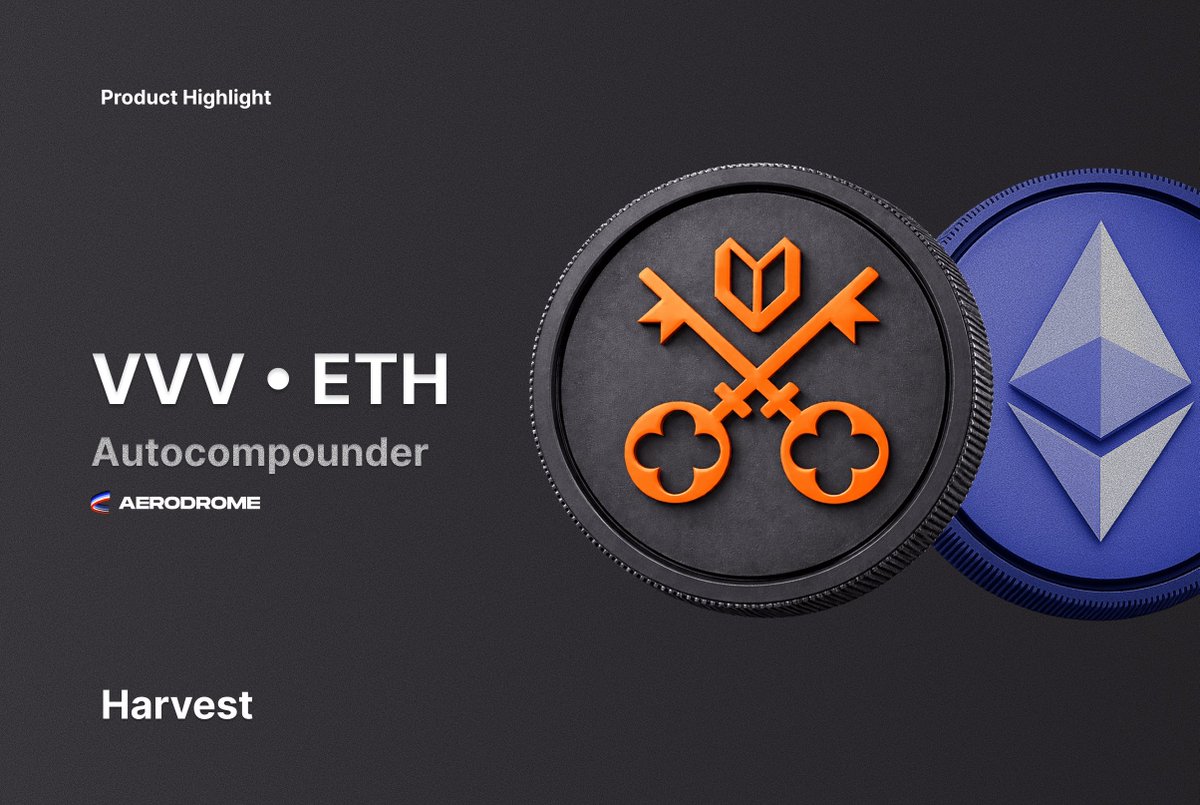 harvest_finance's tweet photo. VVV of @askvenice is making noise around @openclaw 🦞

Harvest has a powerful Autocompounder for VVV • ETH LPs on @AerodromeFi - farmers rediscover it as we speak.

Explore it via ↓
https://t.co/shSmV8LT6Q https://t.co/AmxXsPxBWU