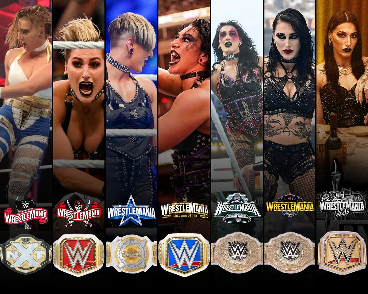 Esto de Rhea Ripley es una barbaridad. Ha competido siempre por títulos en WrestleMania y siempre merecido.

Respaldada por su presencia, por su wrestling, por el apoyo del público y por sus compañeras de vestuario.

29 años y es una megaestrella en WWE.